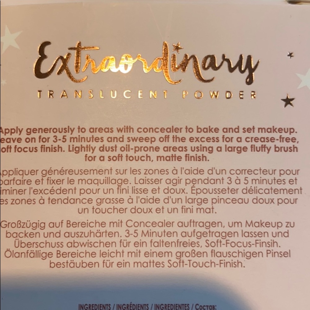 NWT Ciate Extraordinary Translucent Powder - Picture 6 of 6